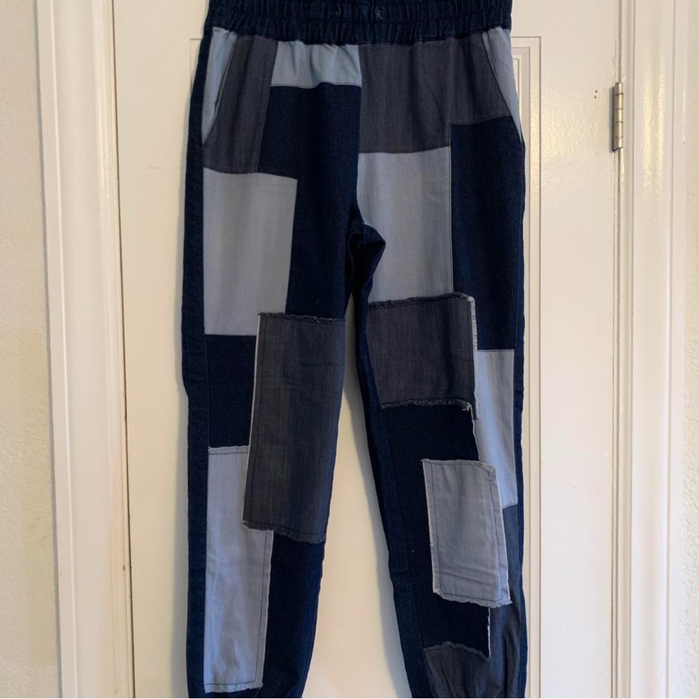 Patchwork Joggers - image 1